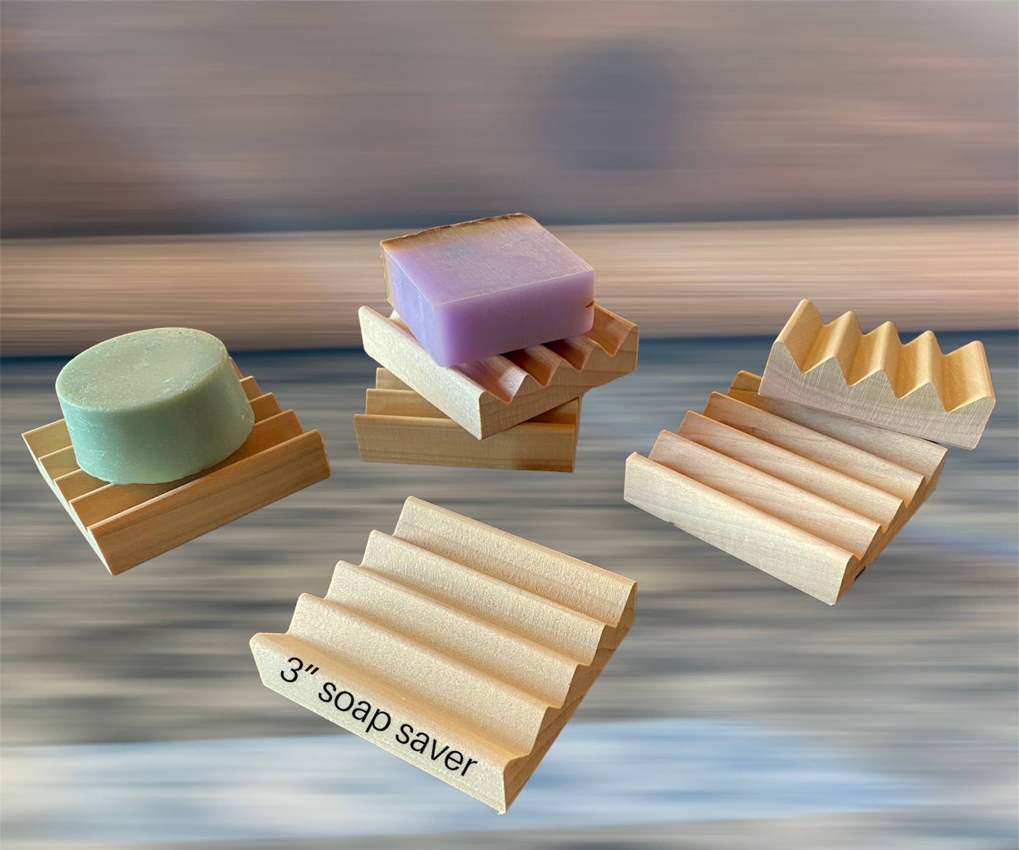 Howells Wood Products - Wholesale Bath Soap Dish - .79 cent soap dishes - 3" soap dishes - 12 count2