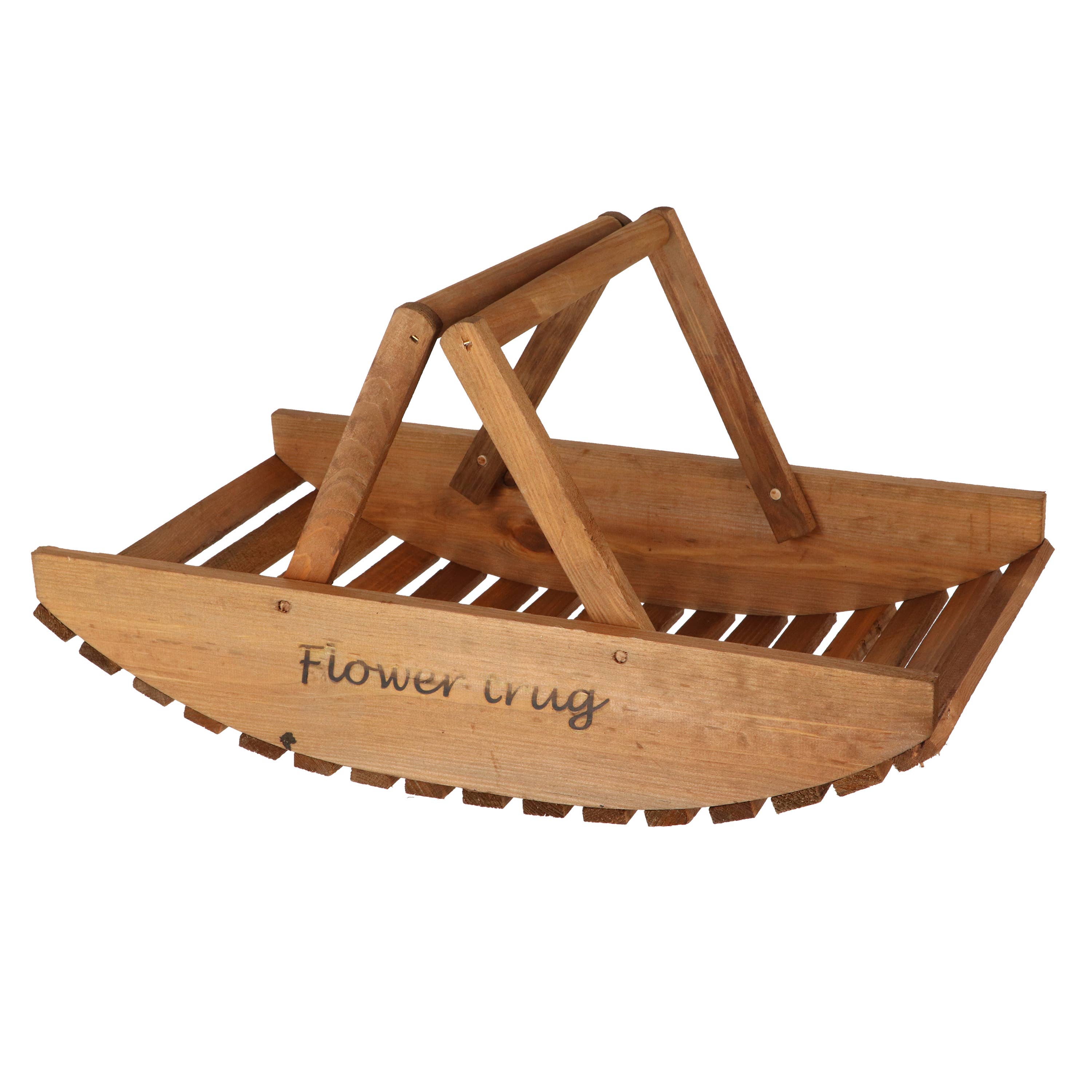 Fallen Fruits Ltd – wholesale Garden tool – NG80 - Wooden Flower Trug Fsc 100%3