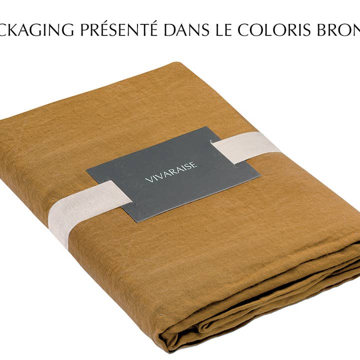Maison Vivaraise & La Cerise sur le Gâteau - Wholesale Bedding Blanket - Zeff Nomad Natural Blanket 130 x 180