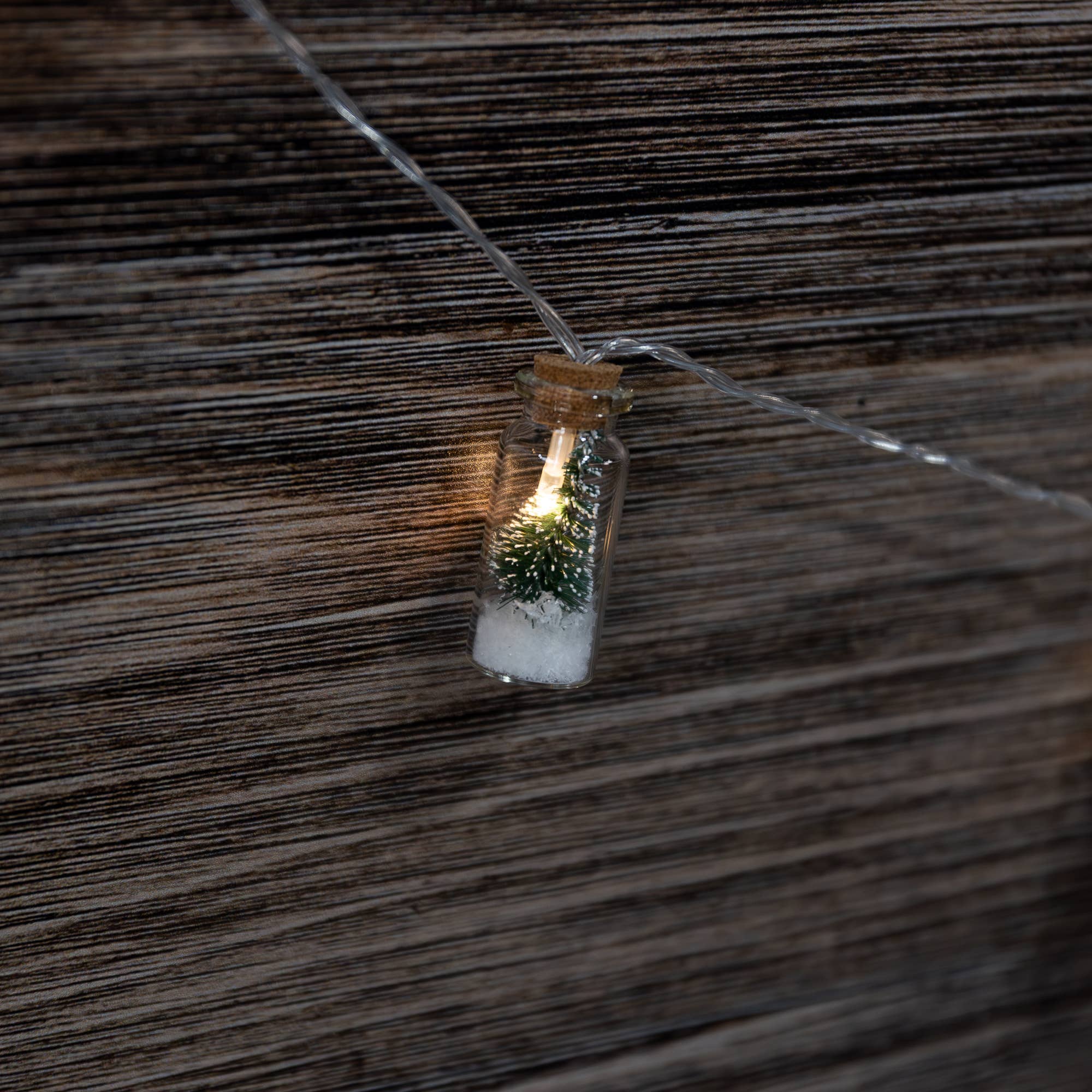 LumaBase - Wholesale String Lights - Battery Operated Mini String Lights in Glass Bottle - Winter2