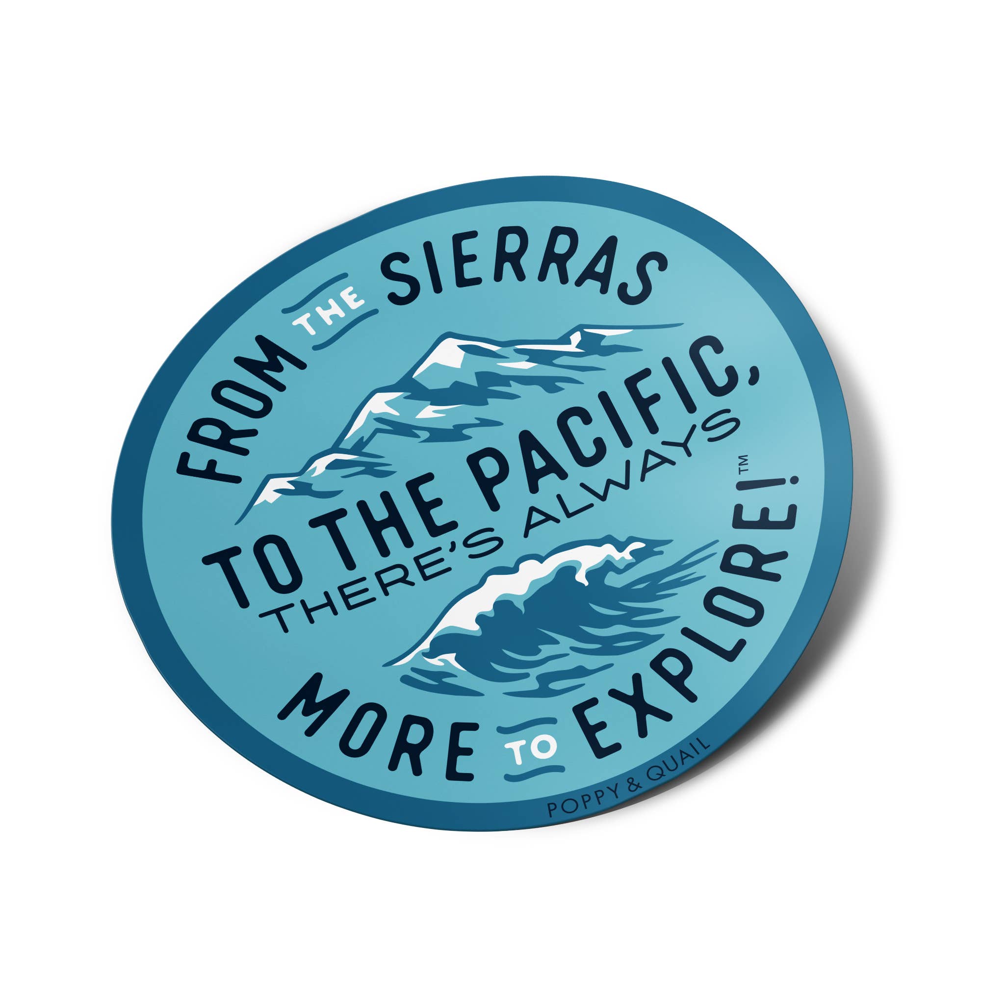 Poppy & Quail - Wholesale Sticker - Sierra Pacific Sticker1