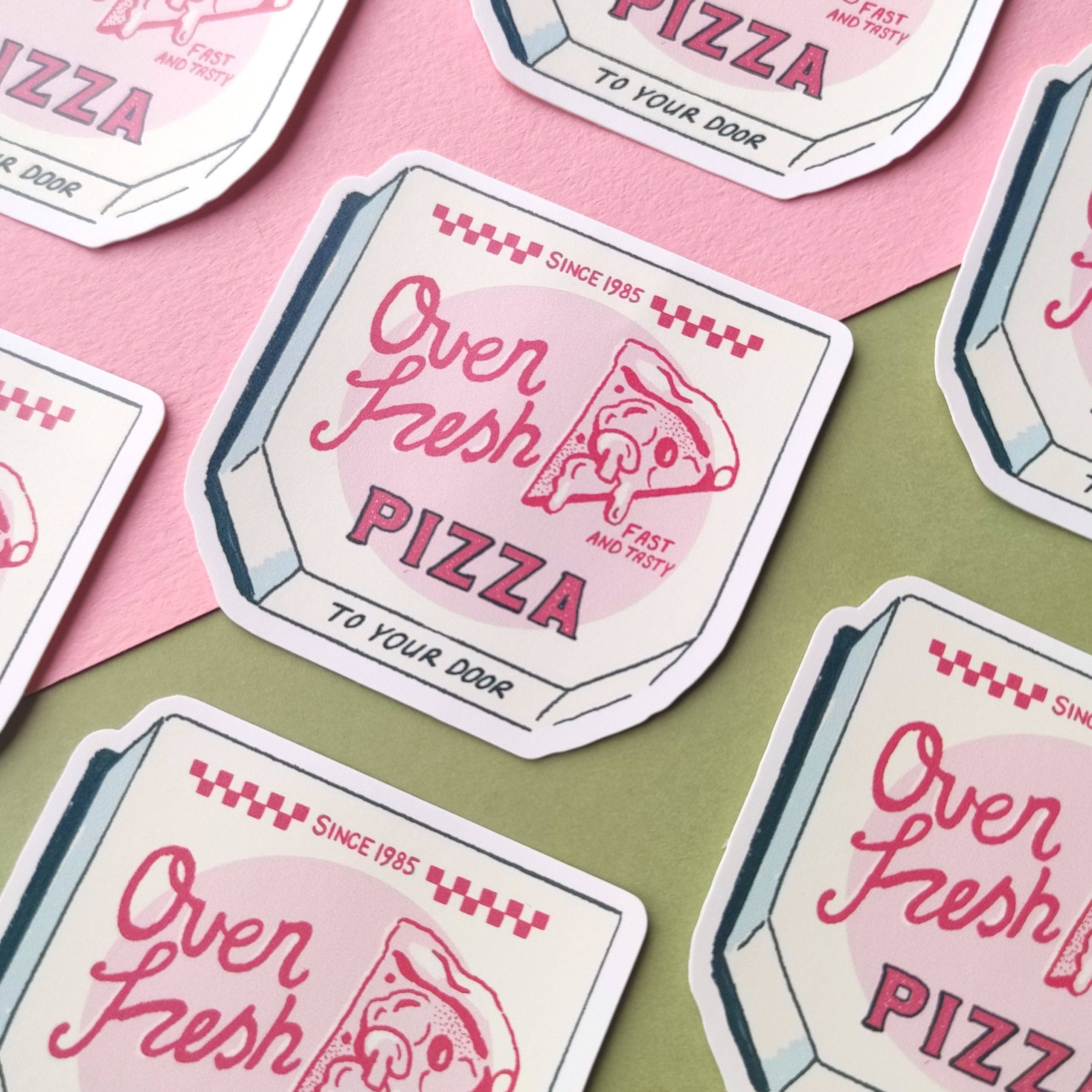Eve Anderson Draws – wholesale Sticker – Pizza Box Sticker