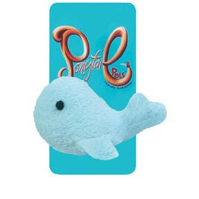 Whale Ponytail Holder for wholesale by Ponytail Pals
