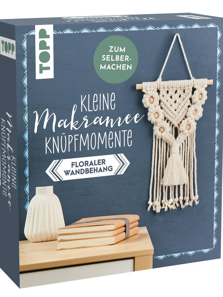 Small knotting moments: macrame knotting set for wholesale by frechverlag TOPP & BusseSeewald