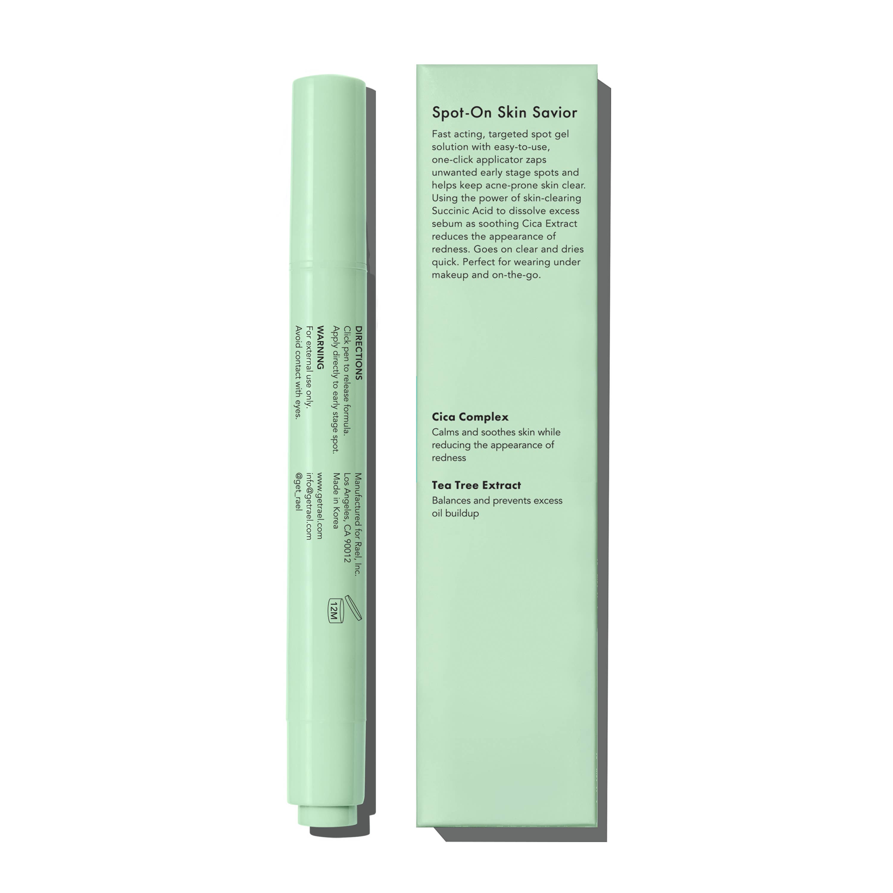 Rael - Wholesale Acne/Hydrocolloid Patch - Rael Beauty Miracle Clear Soothing Spot Gel5