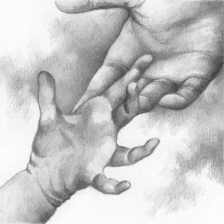 Karen Ritz Cards - Vente Carte de condoléances - Laissez venir les enfants Carte de sympathie2