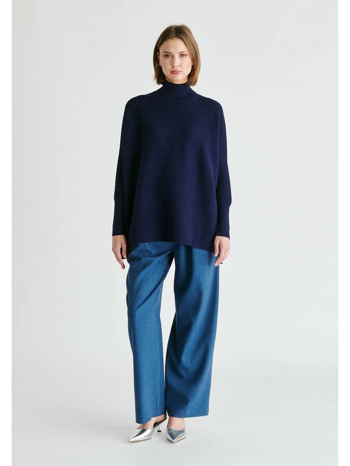 Paisie - Wholesale Knit Sweater - Women's - Paisie Turtleneck Ribbed Jumper21