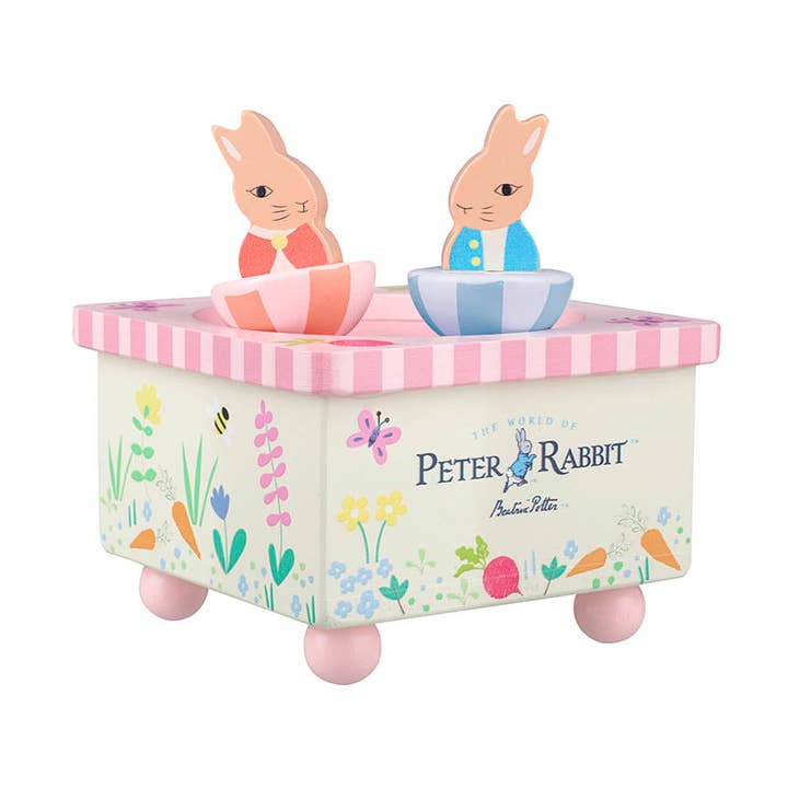 Wooden Flopsy™ Music Box for wholesale by Orange Tree Toys