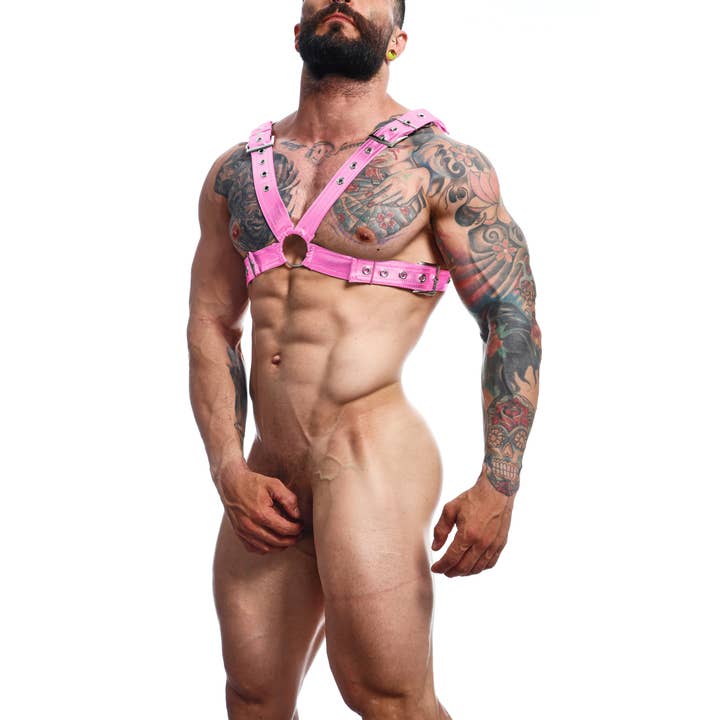 Malebasics Underwear - Wholesale Sex Toy - DNGEON Classic Cross Harness By MOB