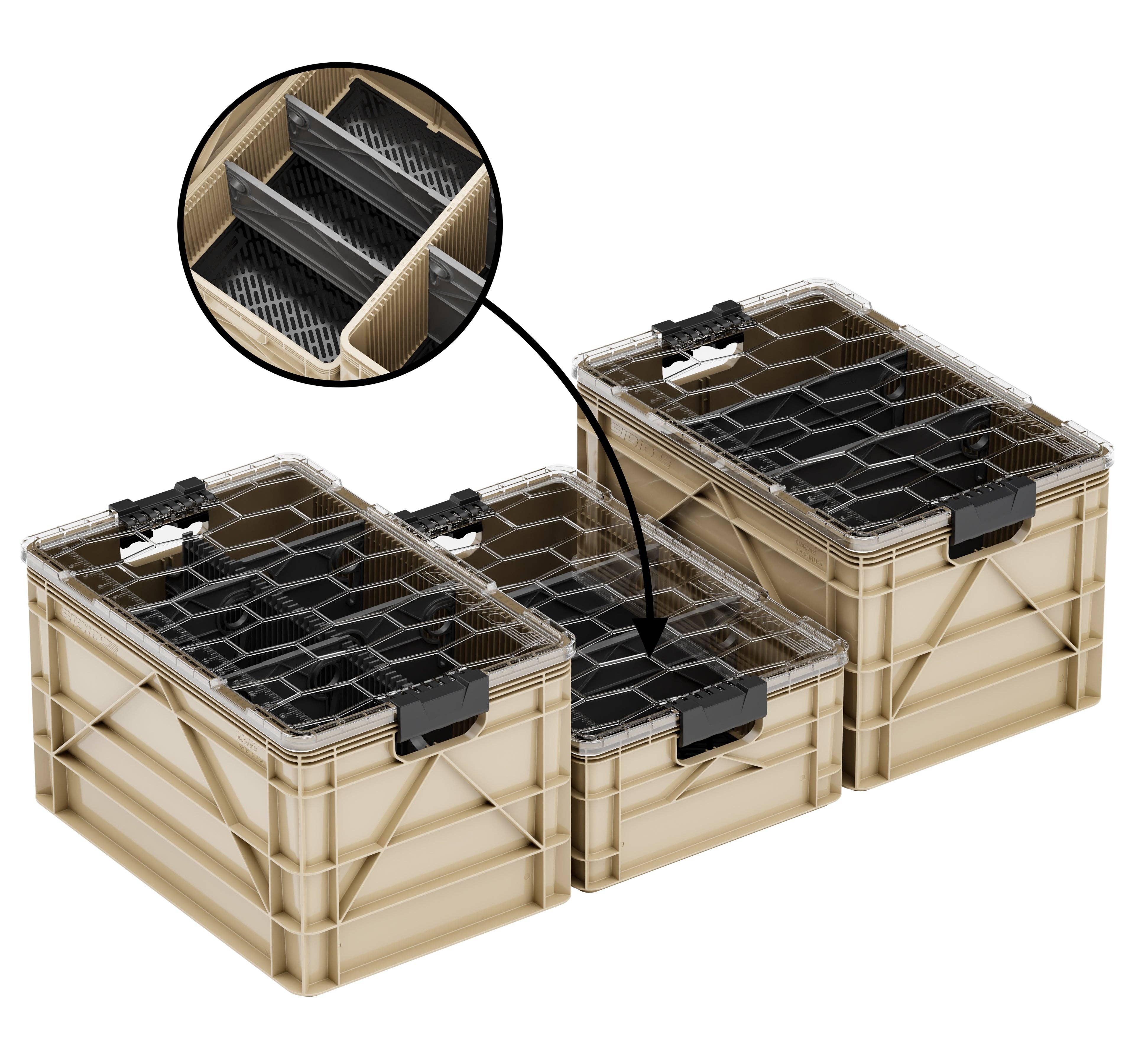 SIDIO - Venta al por mayor Cesta/caja de almacenamiento - Paquete PRO 2.016