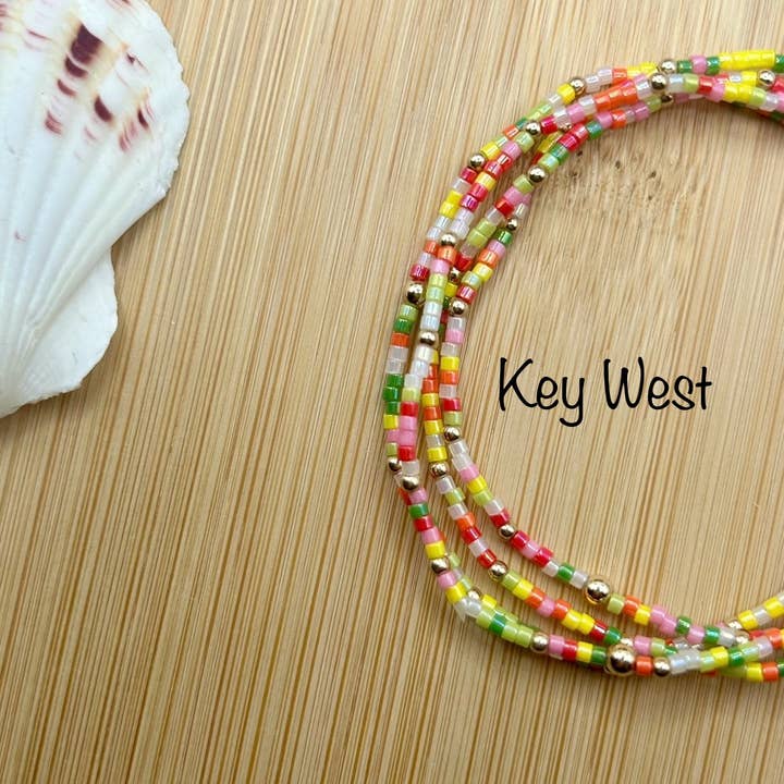 Back Bay Bead Company - Wholesale Beaded Bracelet - Stretchy Seed Bead Bracelets Gold Fill Gifts for Her Jewelry34