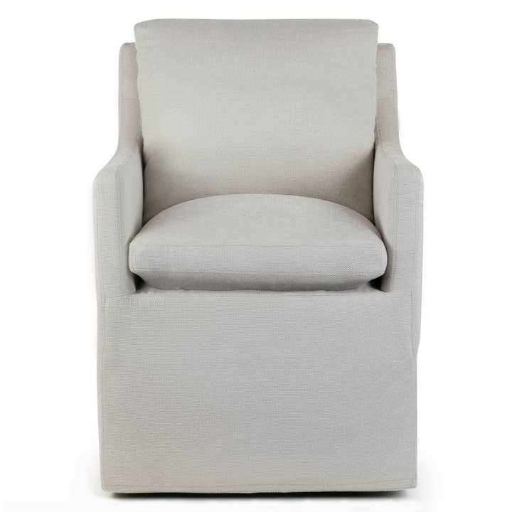 Glamour Home - Wholesale Chair - Axel Beige Fabric Accent Chair with Down Feathers