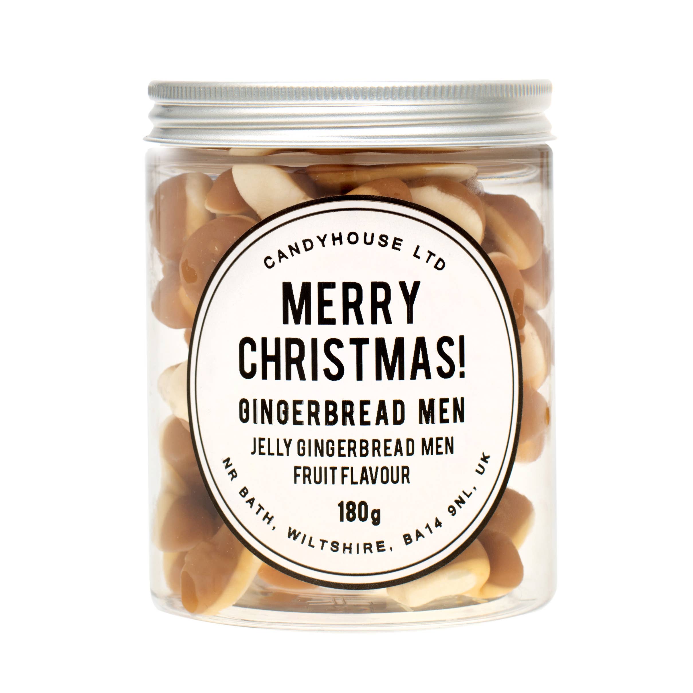 Candyhouse Ltd – wholesale Gummy – Jelly Gingerbread Men In Jam Jar0