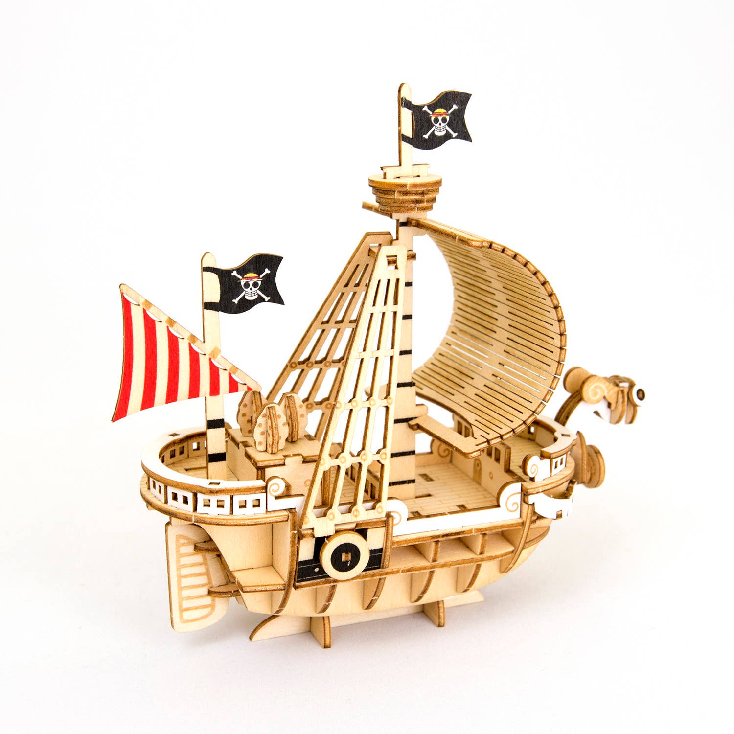 Magnote - Wholesale DIY Craft Kit - wa-gu-mi One Piece Going Merry Ship Model Wooden 3D Puzzles5