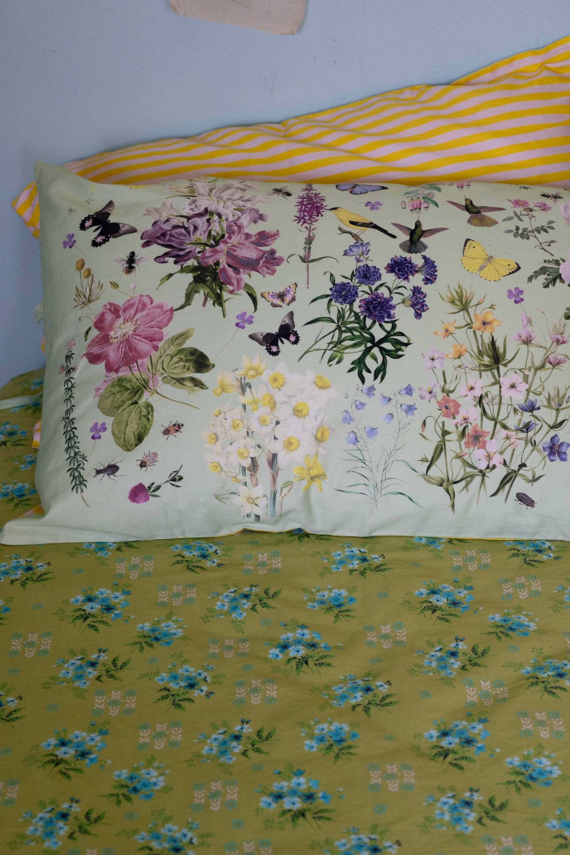 Lazybones - Vendita all'ingrosso Federe/copricuscino - Set di federe Busy Garden *cotone biologico5