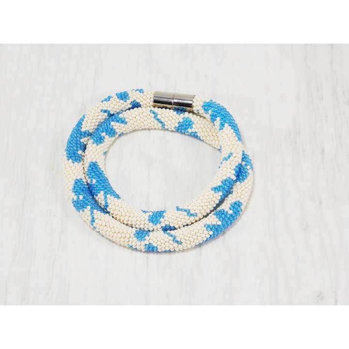 Colar de libélula azul 19 1/2 polegadas com fecho magnético Presentes exclusivos para o dia das mães para mulheres por atacado de Ninolia