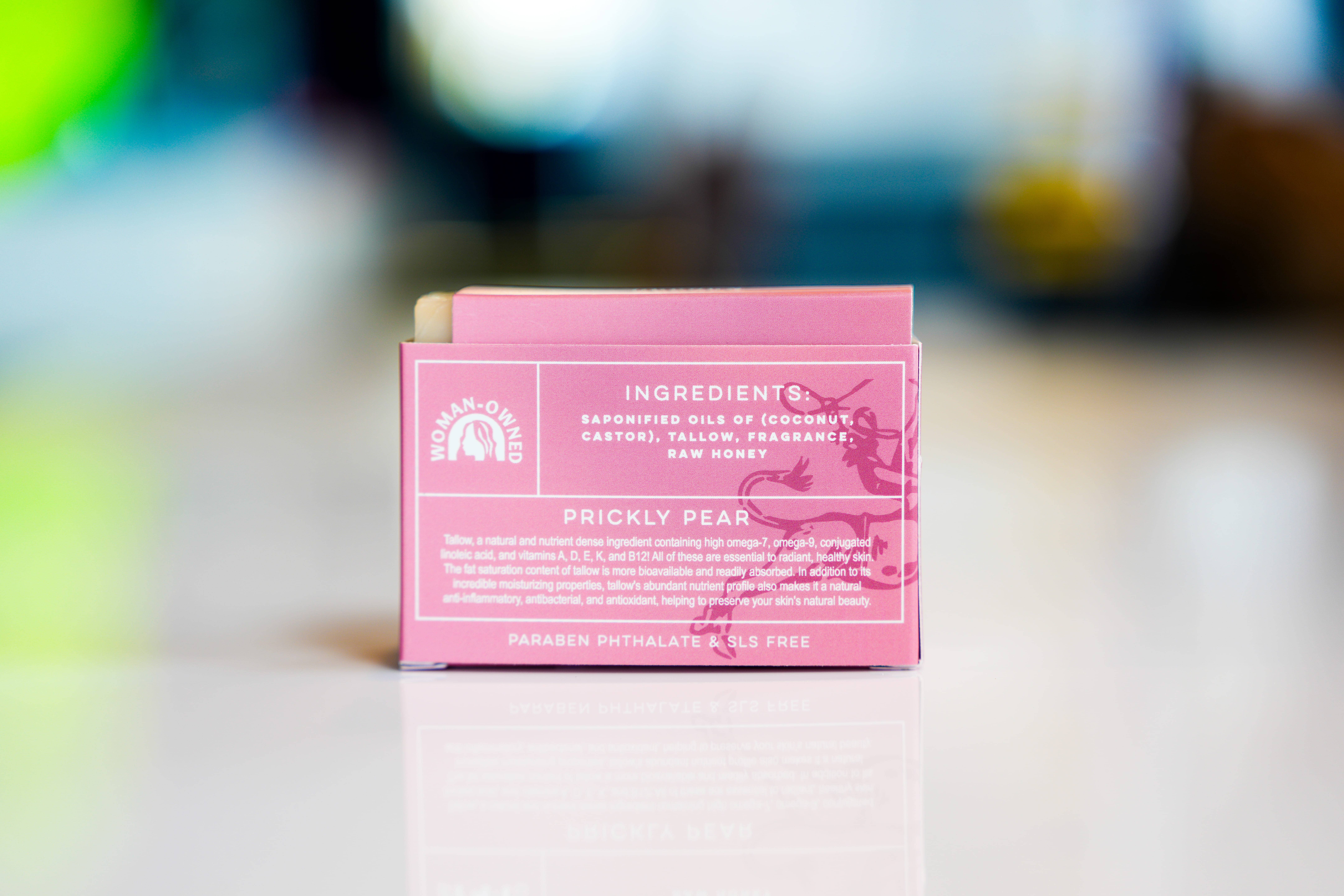 Kuhdoo Soap - Wholesale Bar Soap - Texas Tallow Prickly Pear Bar Soap1