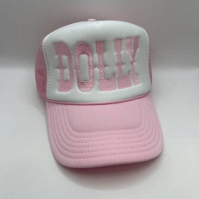 Happi Style - Wholesale Trucker Hat - Women's - Dolly Trucker Hat | Light Pink2