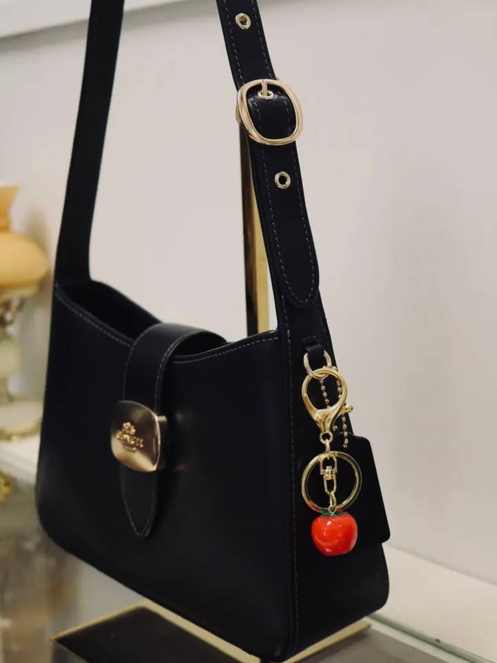 Tomato Purse Charm for wholesale by November’s Eve Jewelry