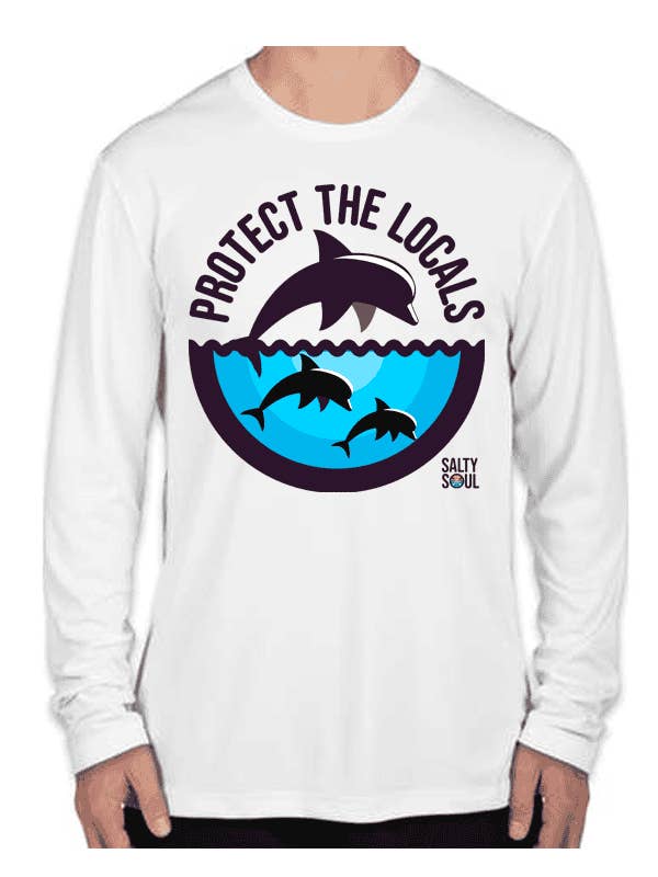 Schützt die Einheimischen - Dolphin UV für den Großhandel von Salty Soul