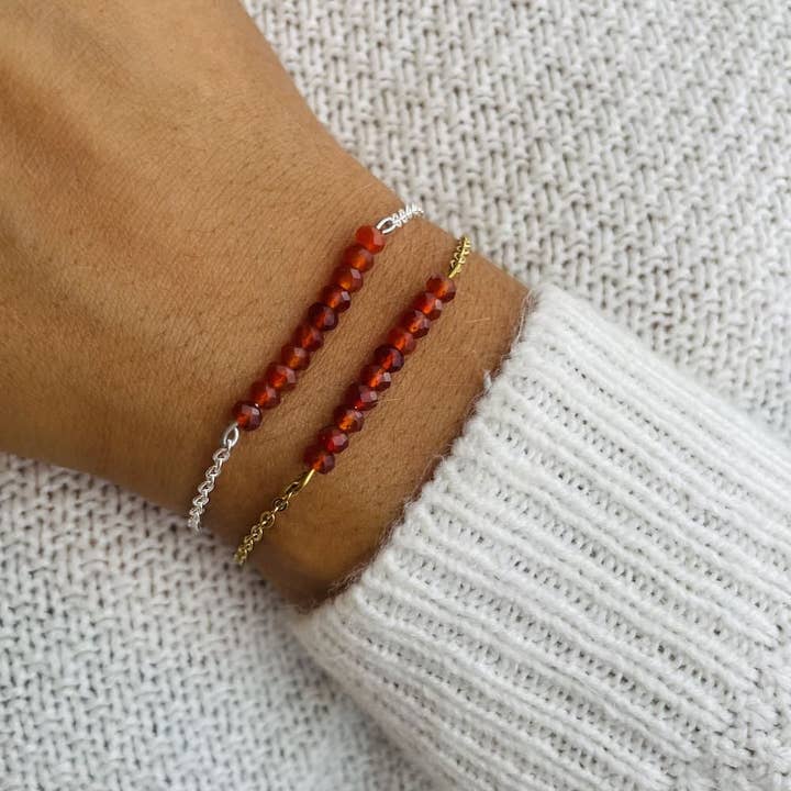 Rød Agat Armbånd for engroshandel hos MyMagicStones