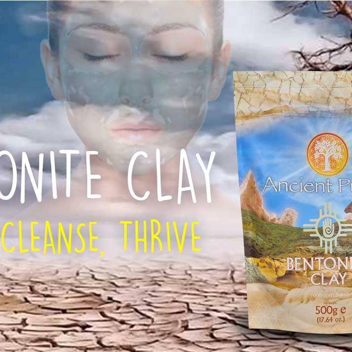 Ancient Purity - Wholesale Oral Supplement/Vitamin - Bentonite Clay - 500g Food Grade | Natural, Clean, Effective