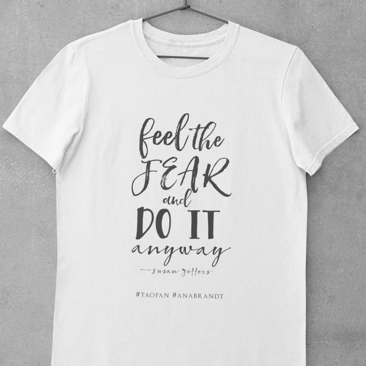 Feel The Fear T-shirt for engroshandel hos Ana Brandt Baby