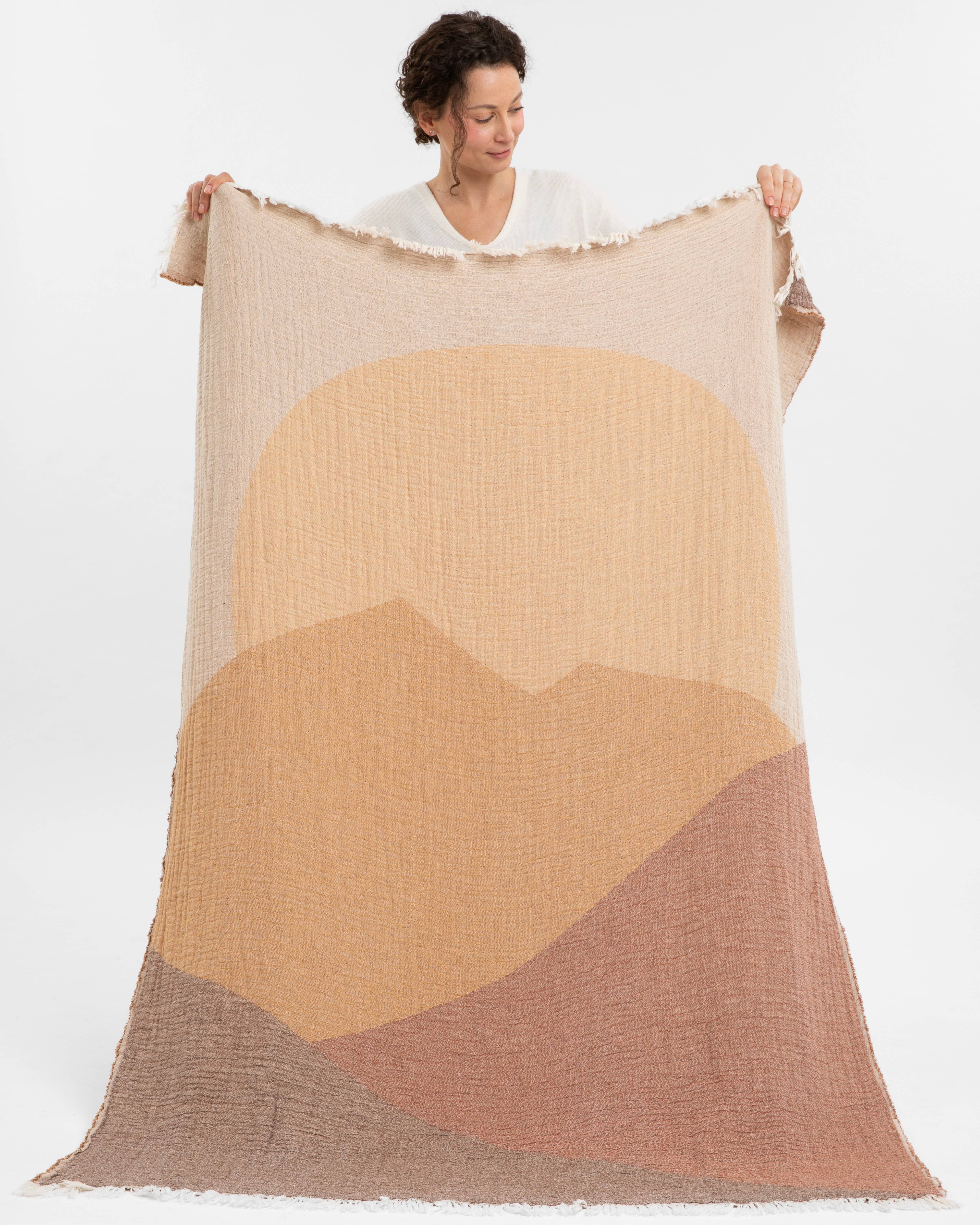 Woven Stories - Wholesale Throw Blanket - Cocoon Cotton Reversible Throw Blanket35