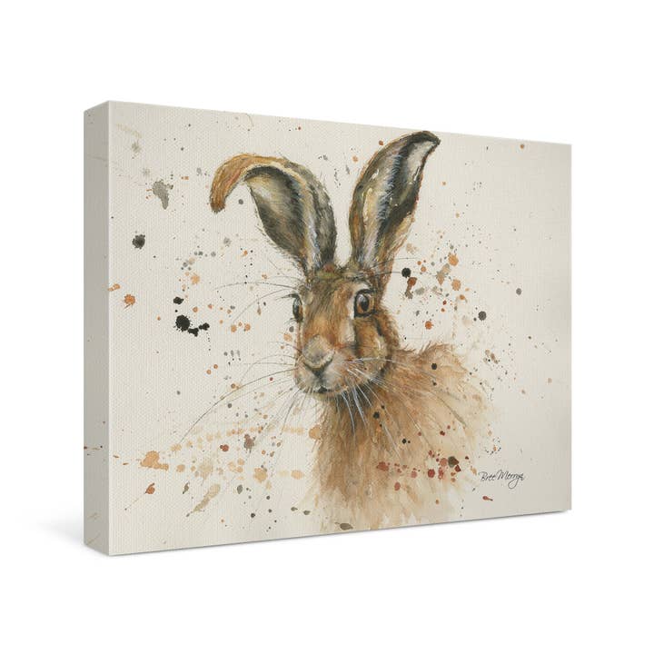 Hugh Canvas Cutie (6"x8") for wholesale by Bree Merryn Art Ltd