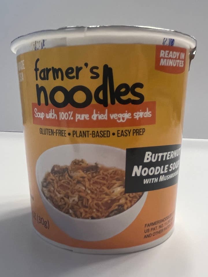 Soupe aux nouilles fermières, saveur de champignons pour la vente par Farmer's Noodles