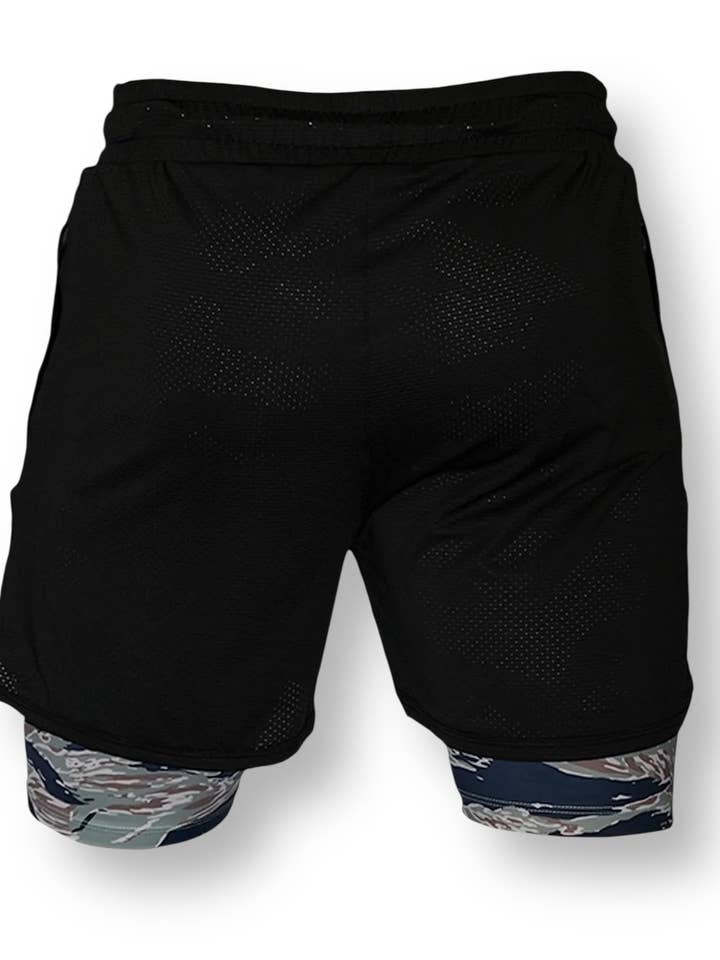 SAVAGE TACTICIANS - Wholesale Athletic Shorts - Men's - 2i1 Lite Gym Shorts - 5 Inch7