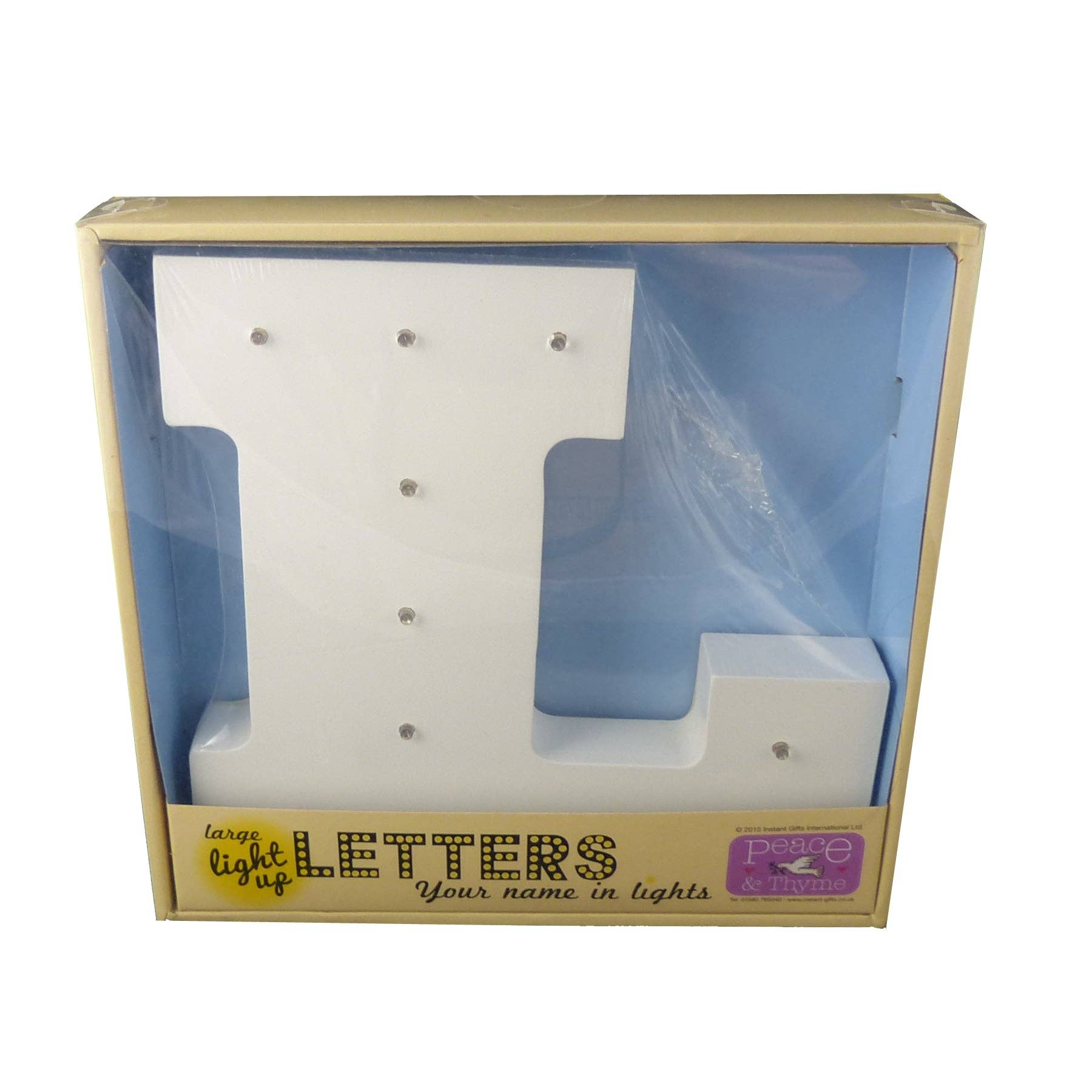 Instant Gifts International - Vente Pancarte - Grandes lettres lumineuses12
