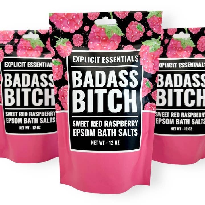 Explicit Essentials - Wholesale Bath Salts - Bad Ass Bitch Bath Salts 12oz Bag 5