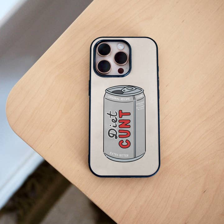 Wisdom and Wonder Designs – wholesale Phone case – Women’s – Diet Cunt | Phone Case6