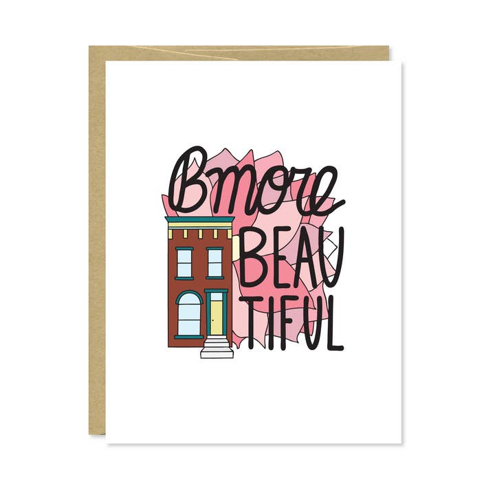 Bmore Beautiful Everyday Greeting Card for wholesale by Row House 14