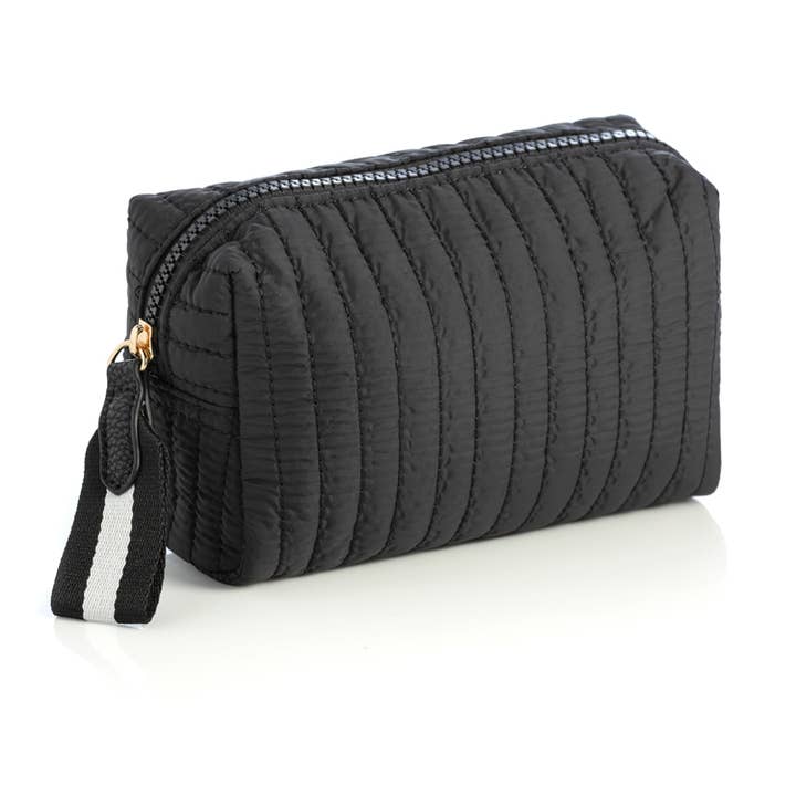 Shiraleah - Wholesale Makeup/Cosmetic Bag - EZRA SMALL BOXY COSMETIC POUCH