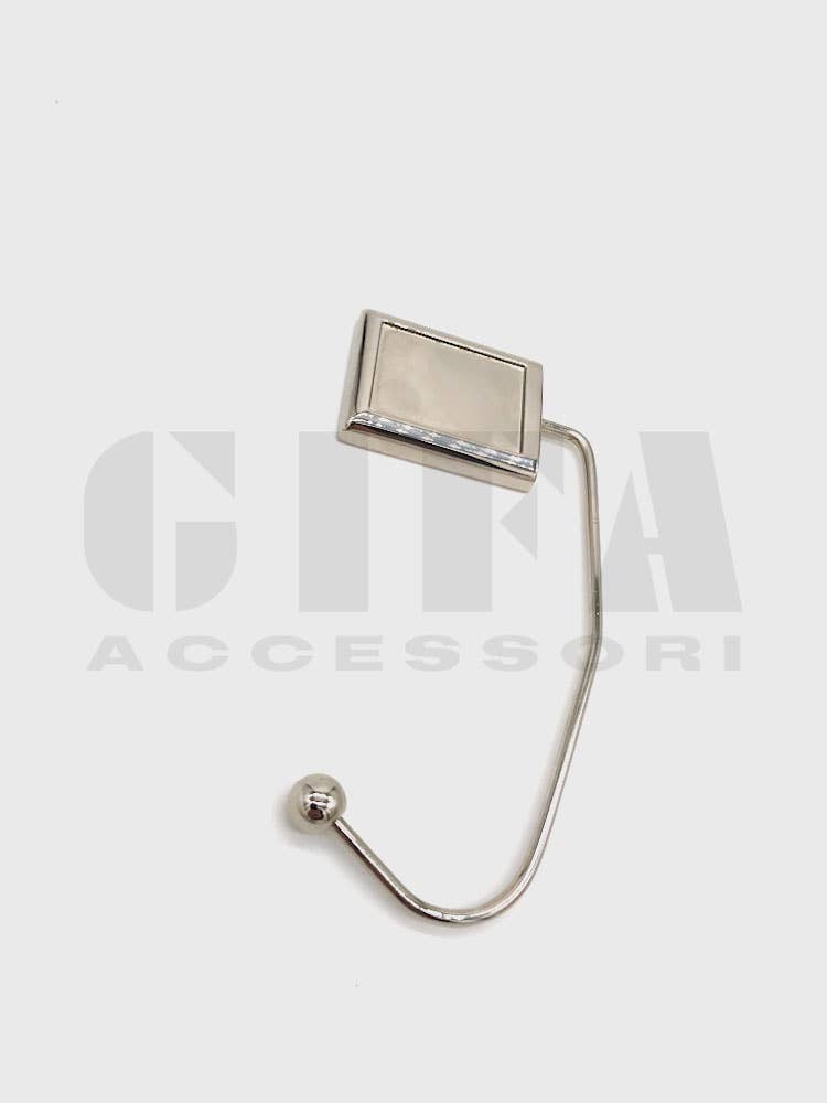 Gifa Accessori - Vendita all'ingrosso Gancio per borsette - Donna - Appendi borsa portatile nikel1