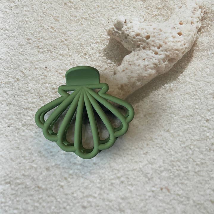 Nakoa The Label - Wholesale Hair clip – Women’s - Claw Clip -- Clam Shell - Sea Foam1