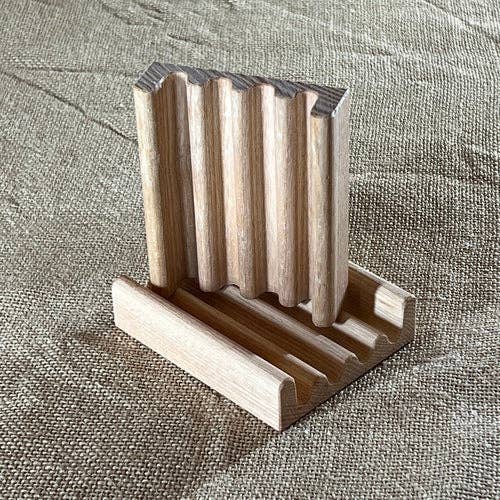 Savons Arthur – Saboneteira por atacado – Saboneteira Arejada de Madeira1