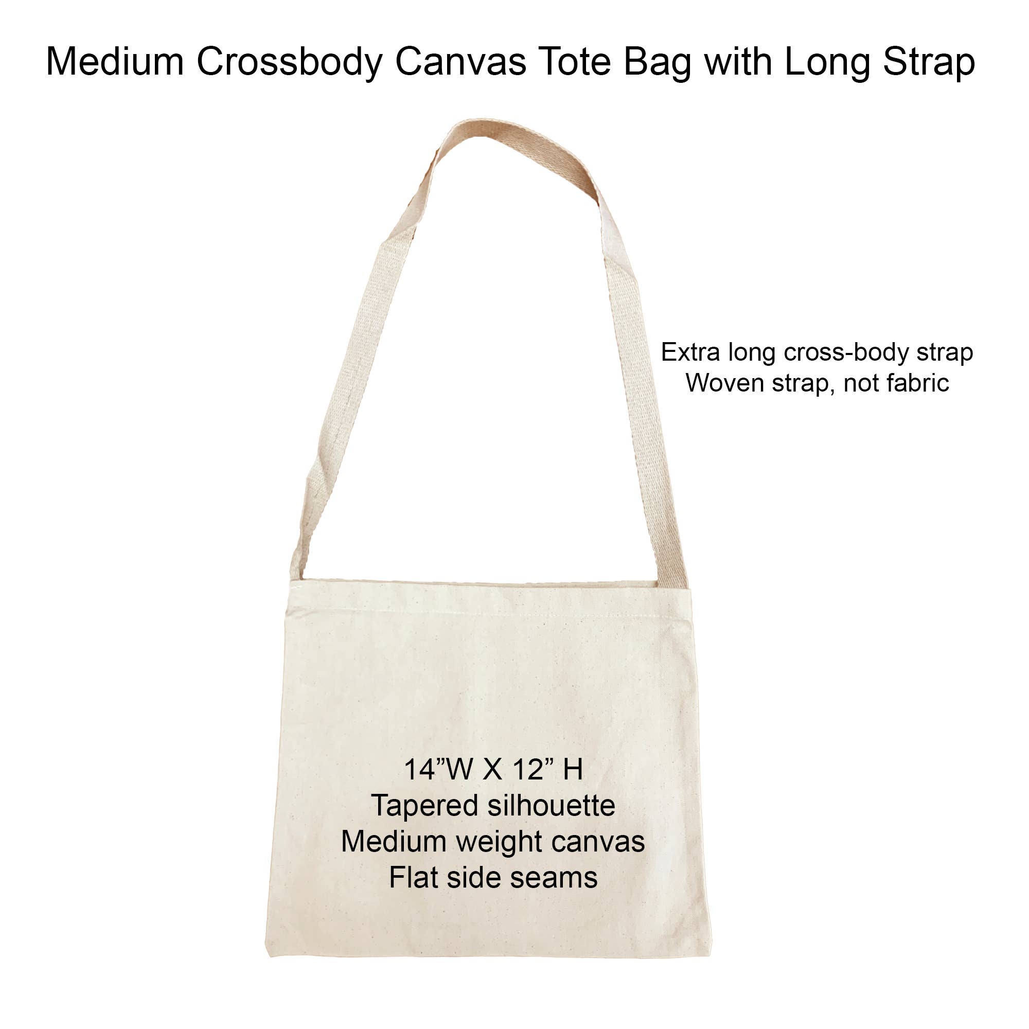 Sockprints - Wholesale Tote Bag - Women's - Crossbody Style Tote Bag with Custom Zip Code Design3