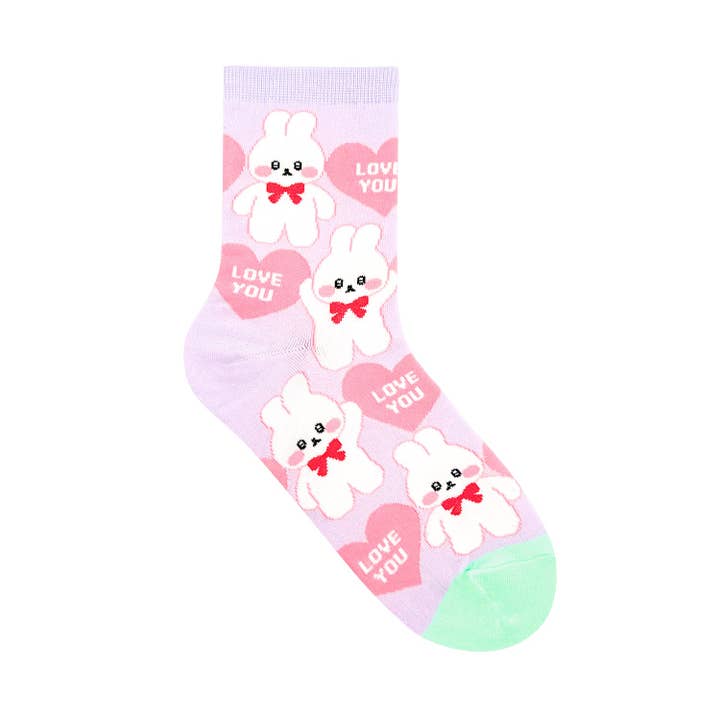 7DAYSSOCKS - Wholesale Socks - Women's - Women's Crew Bunny Set Socks