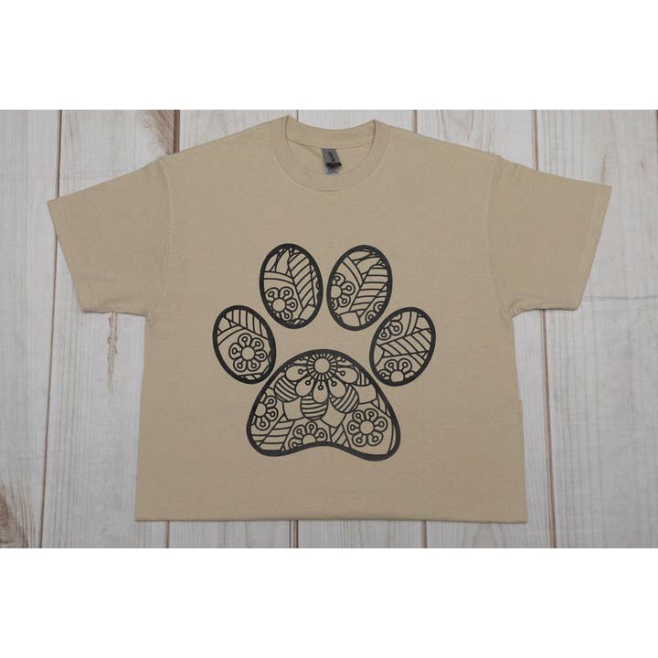 T-shirt Mandala Patinha Dog por atacado de Rescue Dogs Rock T-shirts