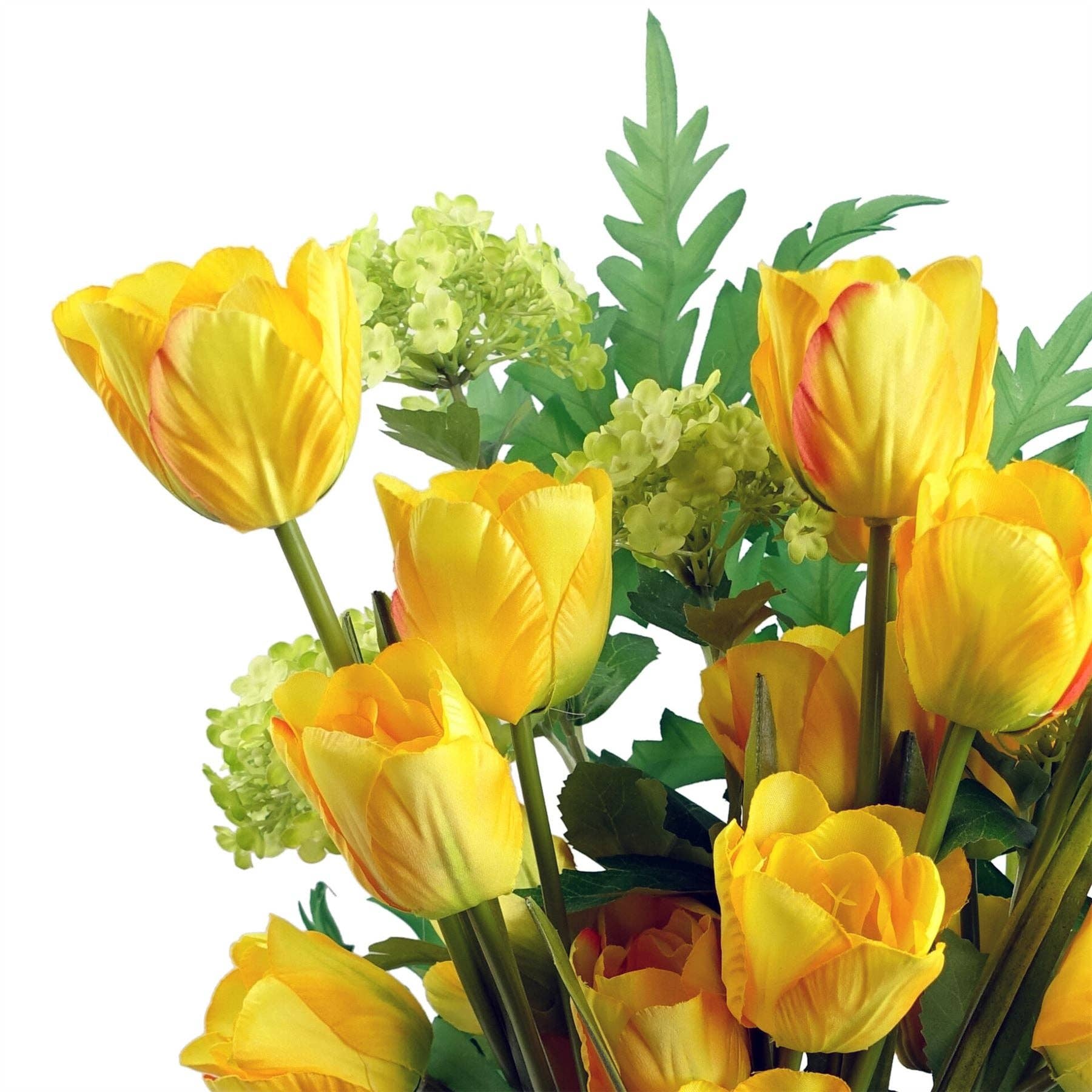 Leaf Design UK LTD – wholesale Artificial flowers – 80cm Artificial Tulip Yellow Stem7