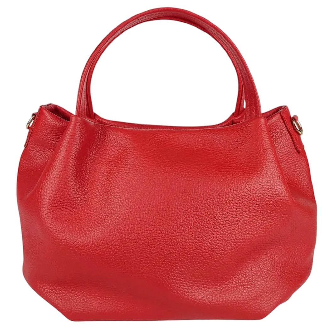 MODARNO – wholesale Väska med handtag – Dam – MODARNO kvinnoväska i äkta italienskt skinn, axelväska 25x14x19 cm8