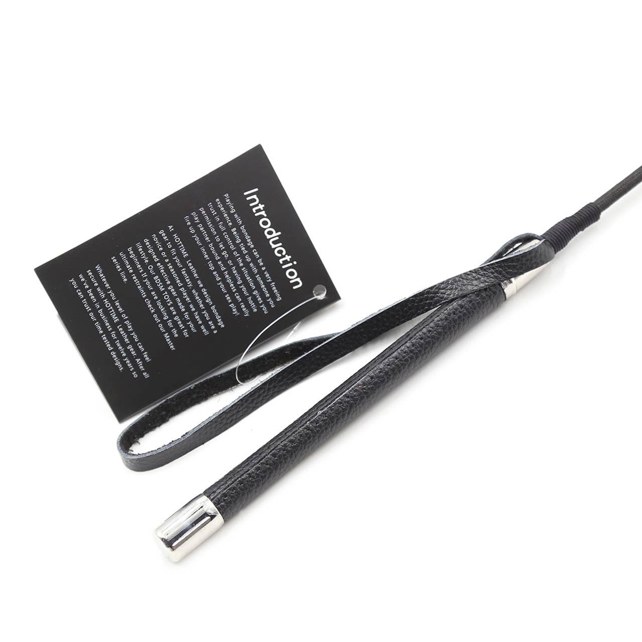 Plesur Body Products - Wholesale Sex Toy - Crop - Silicone Spade Tip Riding Crop with Pro Handle5