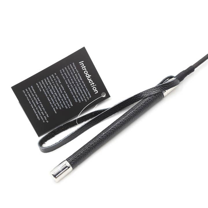 Plesur Body Products - Wholesale Sex Toy - Crop - Silicone Spade Tip Riding Crop with Pro Handle5