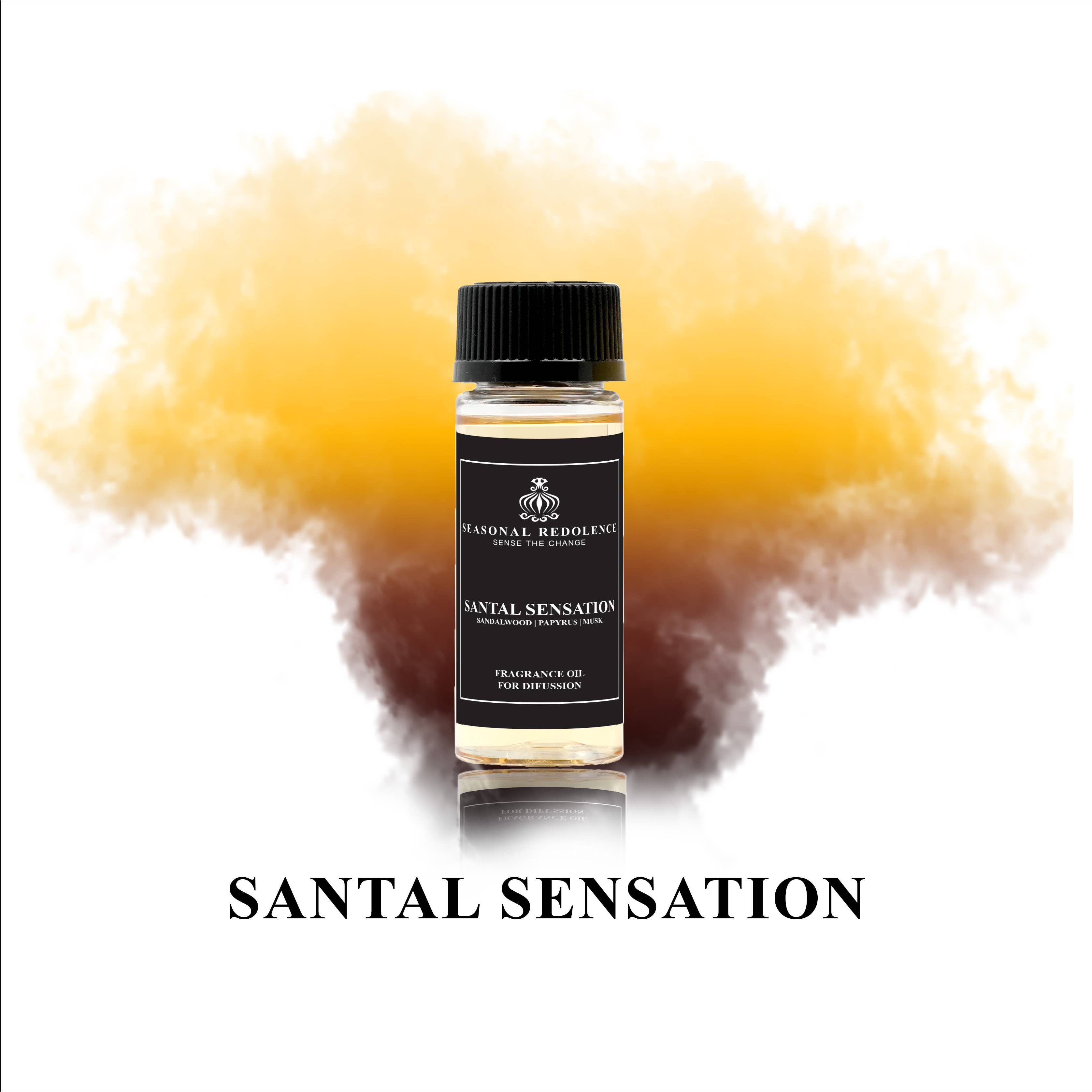 Seasonal Redolence - Wholesale Diffuser Fragrance Refill - Santal Sensation Luxury Home Diffuser Scent Oil0