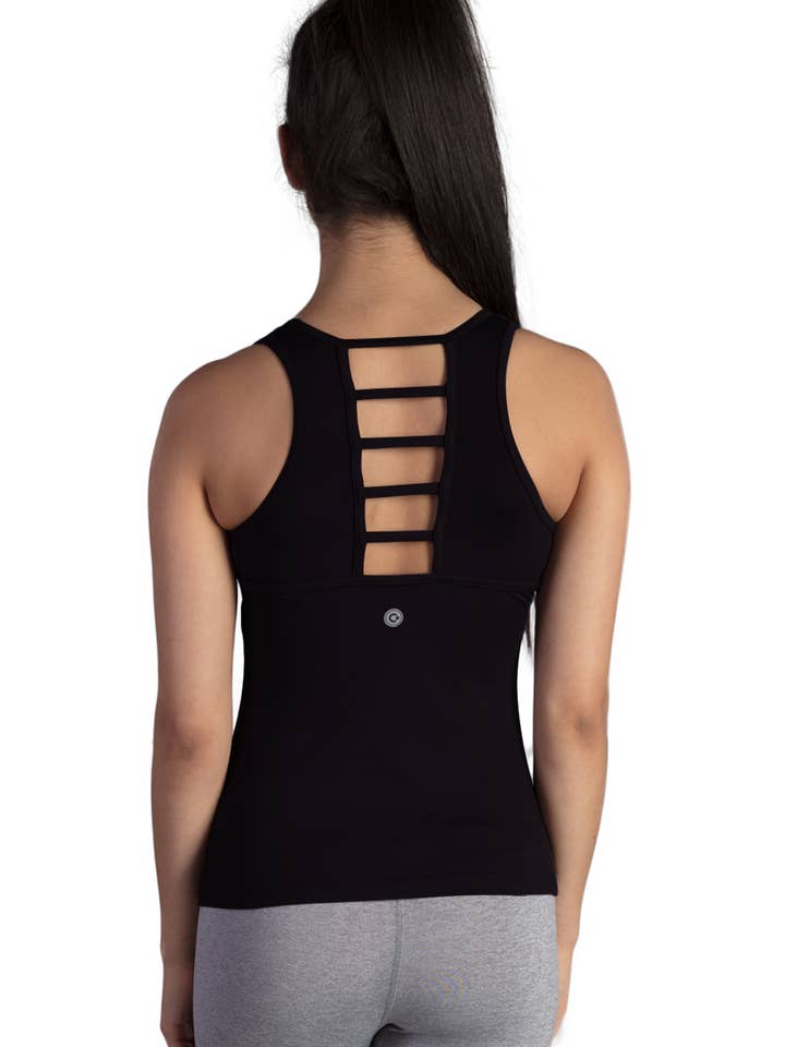Ascent tanktop voor dames voor wholesale door Liakada Dancewear