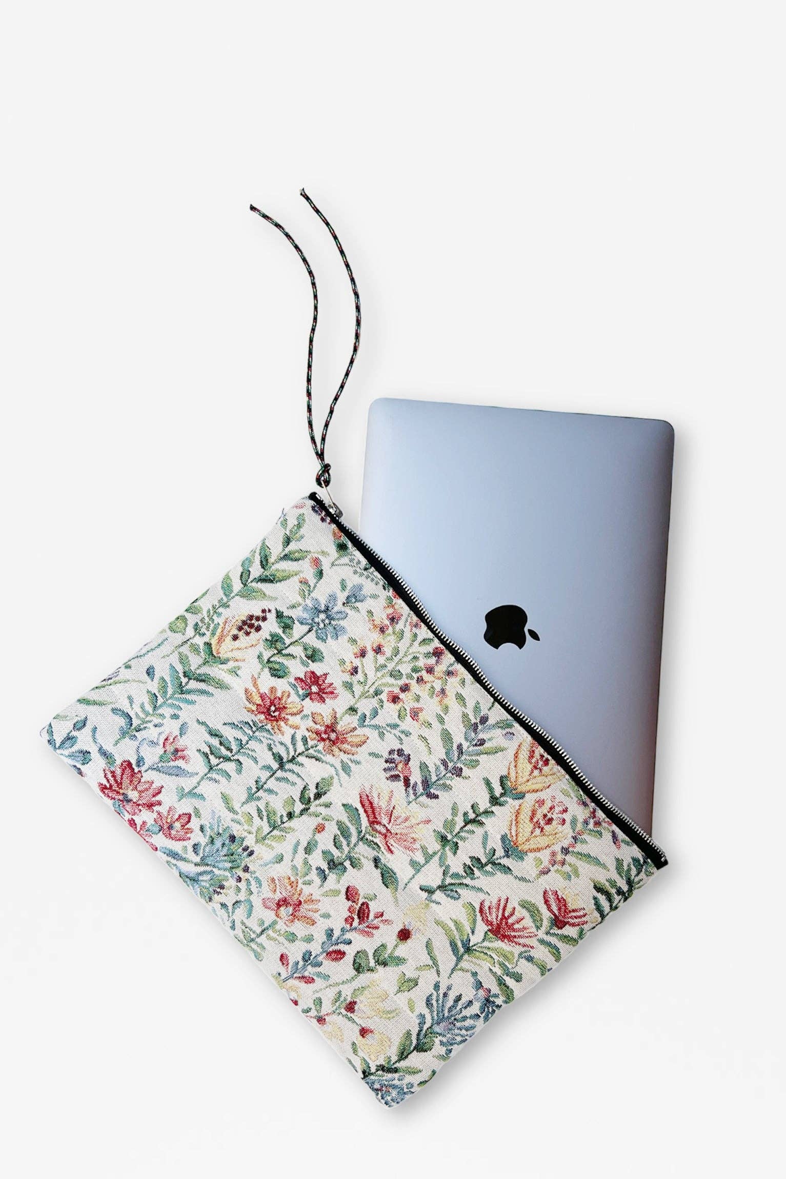 Eturel Madrid - Vendita all'ingrosso Custodia per laptop/tablet - Donna - Custodia per computer in tessuto jacquard con fiori di azalea1