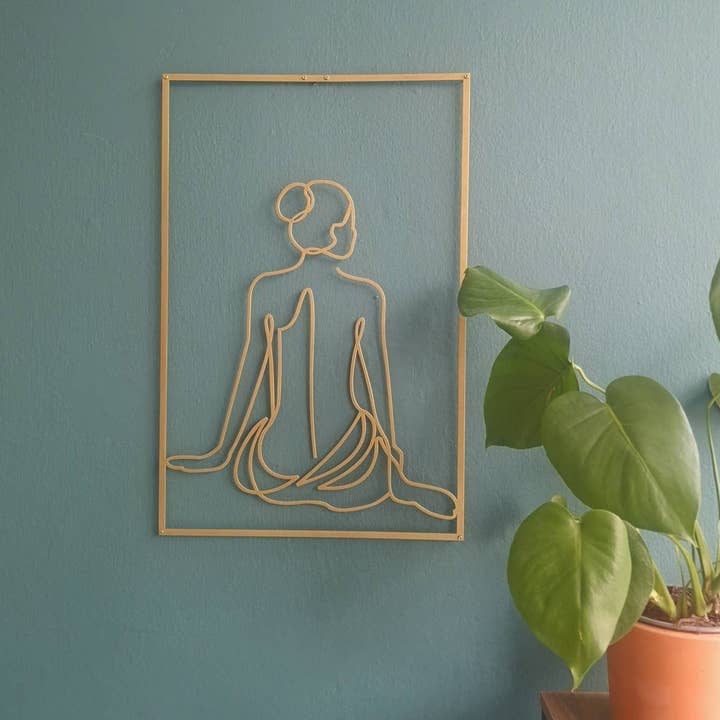 Art mural du dos féminin - WA003 pour la vente par Blackivycraft